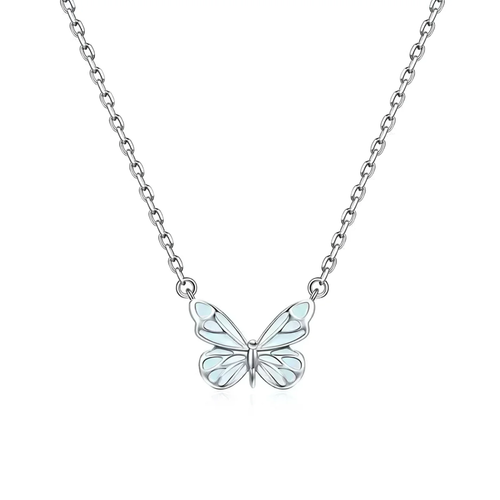 Collana Farfalla Illuminata (ARGENTO 925)