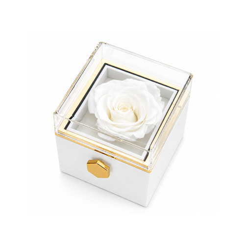 Scatola Regalo Con Rosa Eterna